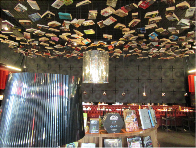 Cook and Book, a bookstore and restaurant in Brussels, Belgium