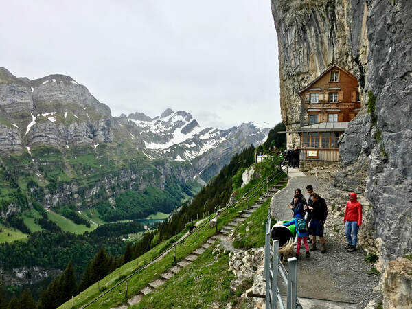Berggasthaus Aescher, Appenzell Switzerland