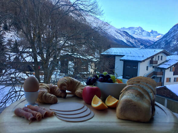Breakfast in Zermatt